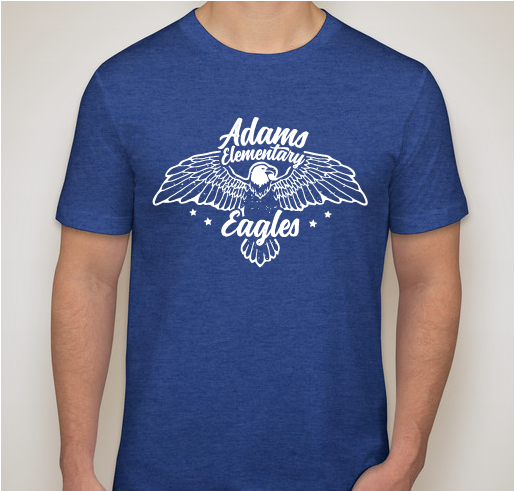 2018-2019 Adams Elementary Spirit Wear Fundraiser - unisex shirt design - front