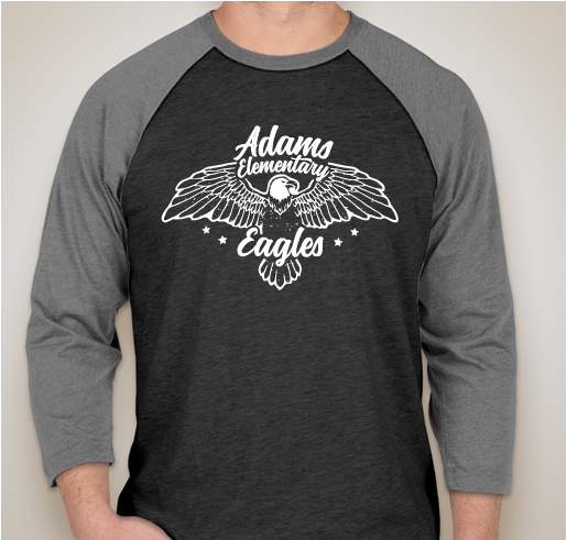 2019-2020 Adams Elementary Spirit Wear Fundraiser - unisex shirt design - front