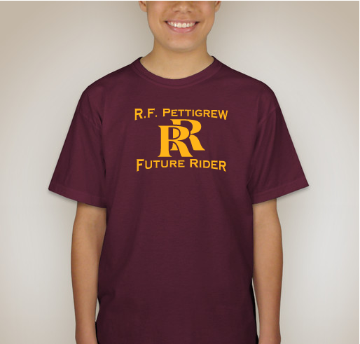 R.F. Pettigrew Future Rough Riders Fundraiser - unisex shirt design - front