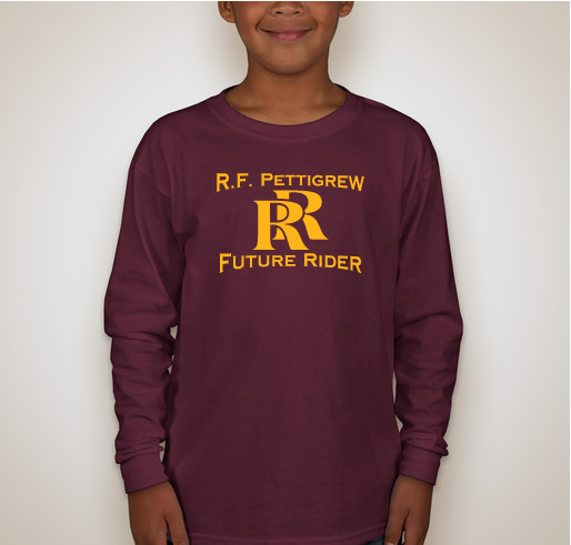R.F. Pettigrew Future Rough Riders Fundraiser - unisex shirt design - front
