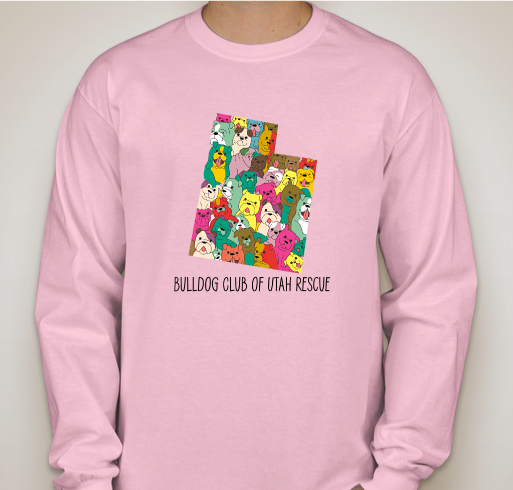 Bulldog Club of Utah Rescue End of Year Fundraiser! Fundraiser - unisex shirt design - front