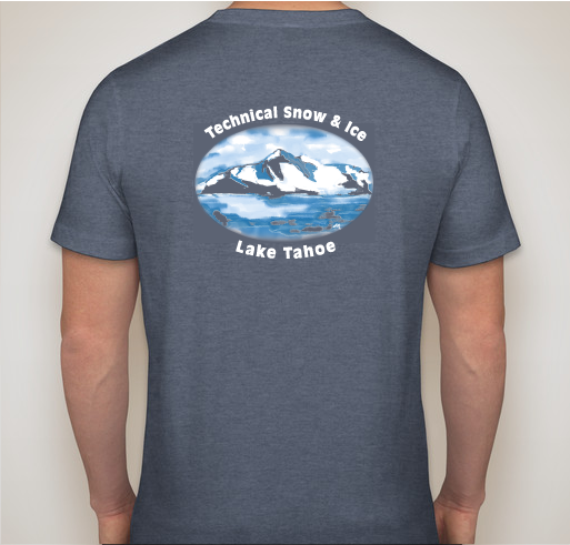 Technical Snow and Ice 2019 Fundraiser - unisex shirt design - back