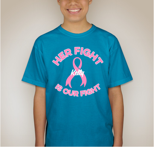 Support Kelly Fundraiser - unisex shirt design - back
