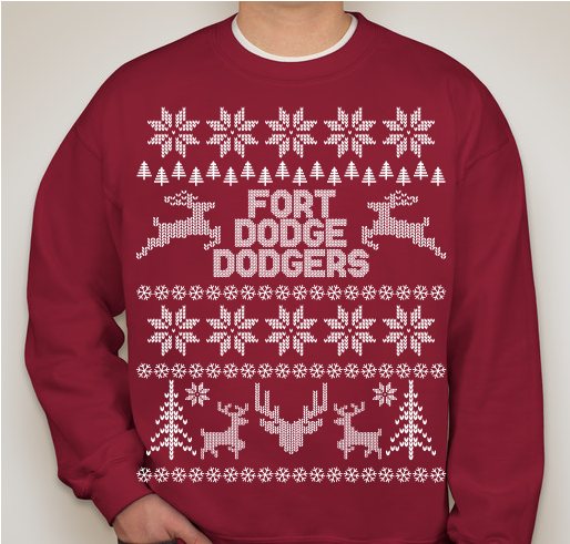 dodgers holiday sweater