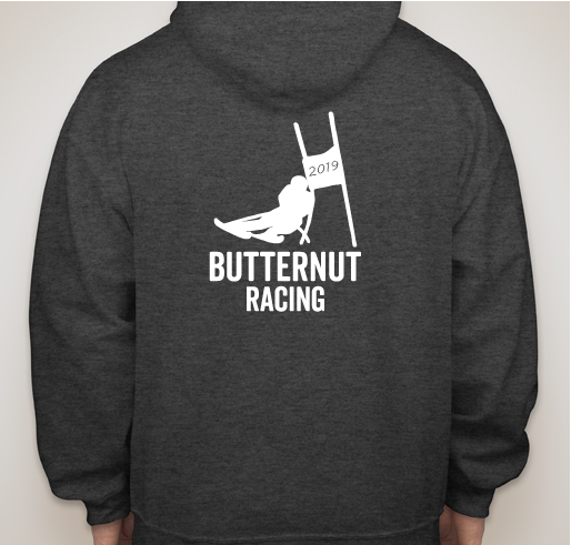 2018-2019 Fall Butternut Race Apparel Order Fundraiser - unisex shirt design - back