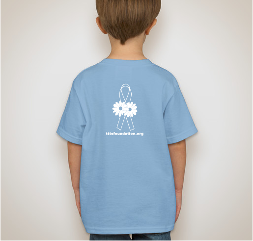 FIGHT TTTS! December is International Twin to Twin Transfusion Syndrome Awareness Month Fundraiser - unisex shirt design - back