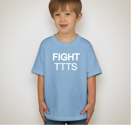 FIGHT TTTS! December is International Twin to Twin Transfusion Syndrome Awareness Month Fundraiser - unisex shirt design - front