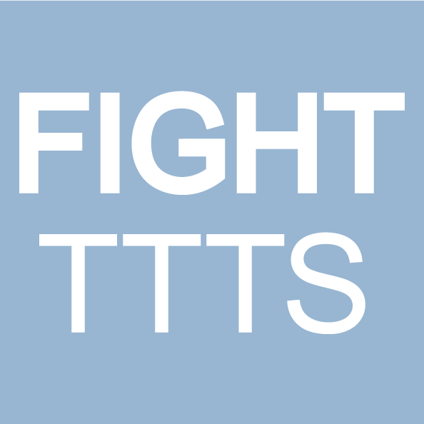 FIGHT TTTS! December is International Twin to Twin Transfusion Syndrome Awareness Month shirt design - zoomed