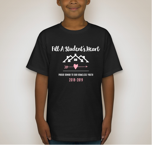 Fill A Student's Heart Fundraiser 2018-2019 Fundraiser - unisex shirt design - back