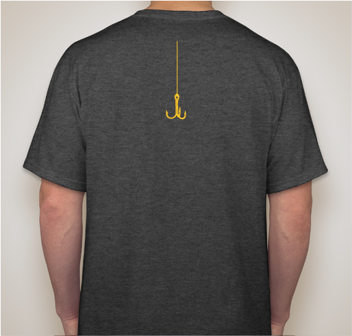 Drummond HS Ice-Fishing Team Fundraiser Fundraiser - unisex shirt design - back