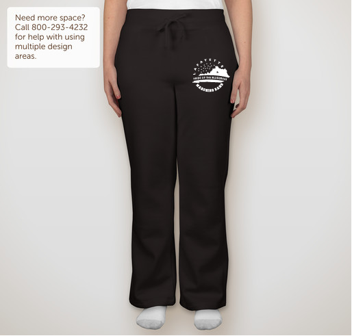Lafayette Band Ladies Sweatpants (WITH POCKETS!) Fundraiser - unisex shirt design - front