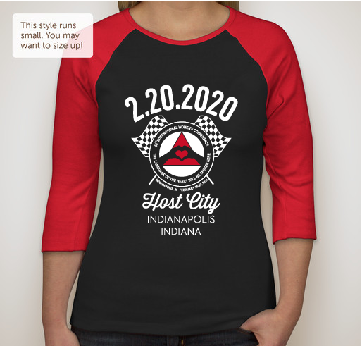 "Wear Our Gear" In Support of the 56th IWC, being Hosted in Indianapolis, 2020 Fundraiser - unisex shirt design - front