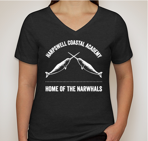 Harpswell Coastal Academy 2018 Swag Sale Fundraiser - unisex shirt design - front