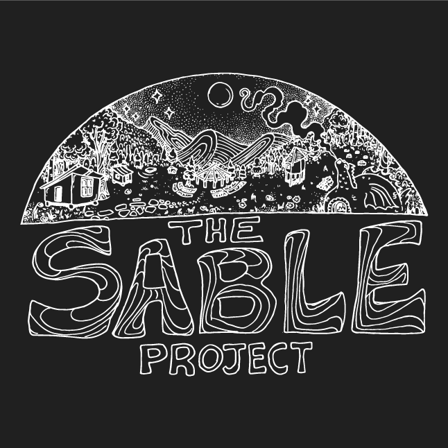 Sable's New Tee! shirt design - zoomed