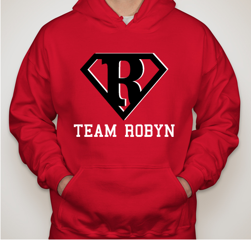 Team Robyn Fundraiser - unisex shirt design - front