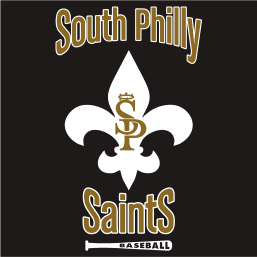South Philly Saints Baseball T-Shirt shirt design - zoomed