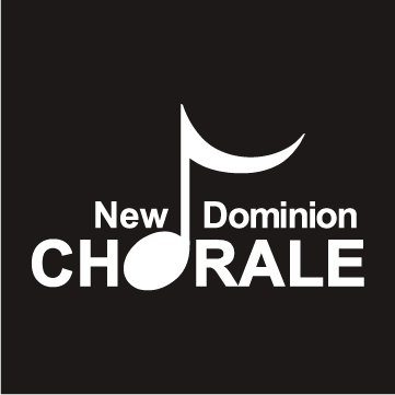 New Dominion Chorale Fall 2018 Fundraiser shirt design - zoomed