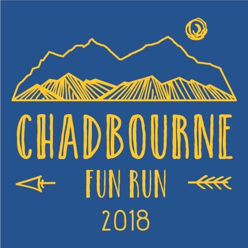Chadbourne Pioneer Fun Run shirt design - zoomed