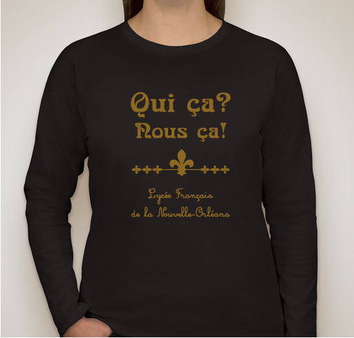 Lycée Français T-shirt Fundraiser Fundraiser - unisex shirt design - front