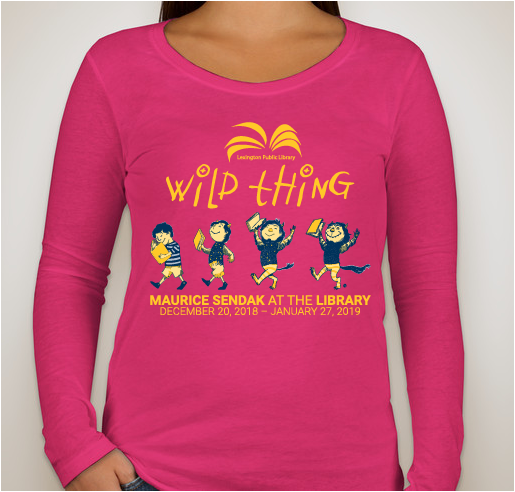 Wild Things at the Lexington Public Library (Toddler & Baby) Fundraiser - unisex shirt design - front