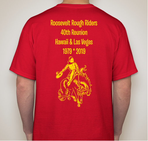 RHS 79' LV Reunion Fundraiser - unisex shirt design - back