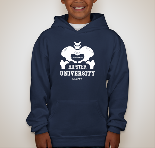 Perthes Kids Holiday Hoodie shirt design - zoomed