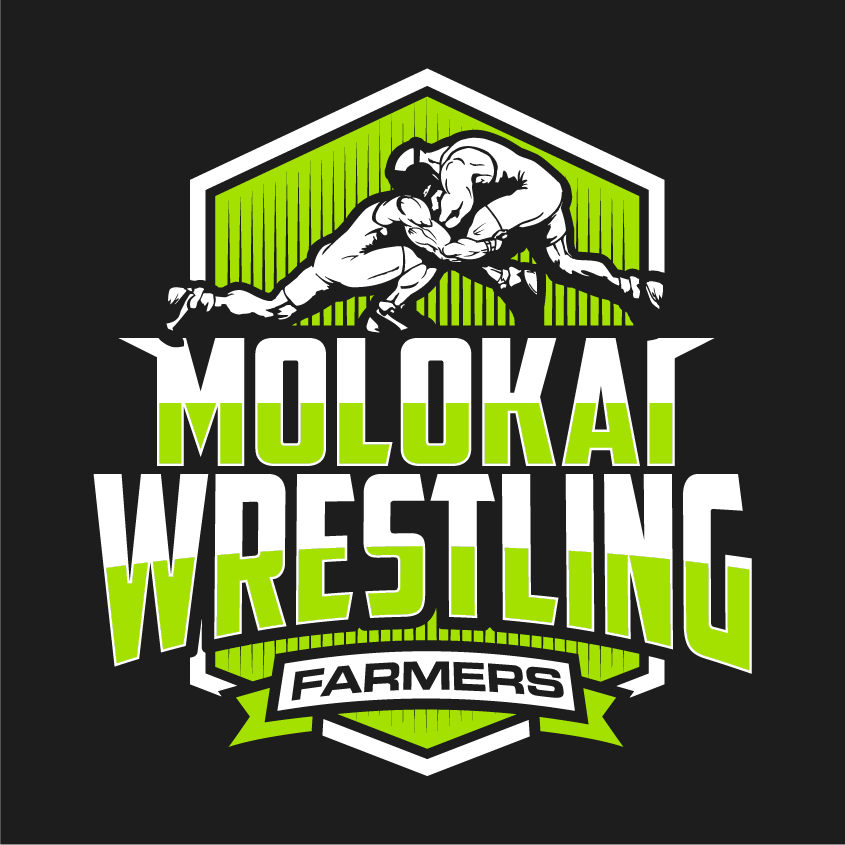 Molokai Wrestling - T-shirts shirt design - zoomed
