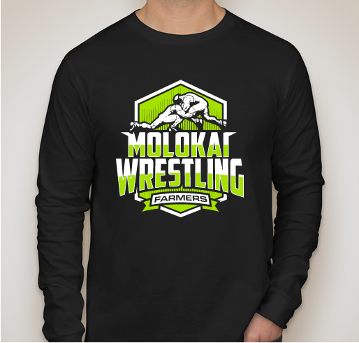 Molokai Wrestling - T-shirts Fundraiser - unisex shirt design - front