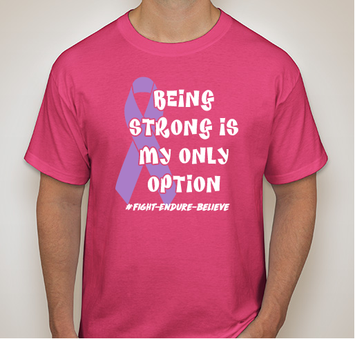 #BooSTRONG#KevinSTRONG Fundraiser - unisex shirt design - front