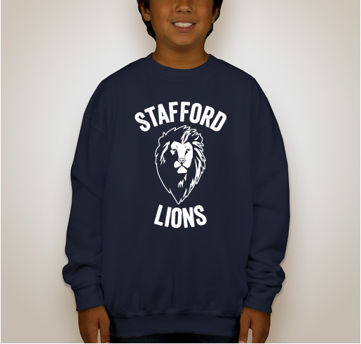 Stafford Sweatshirts Fundraiser - unisex shirt design - back