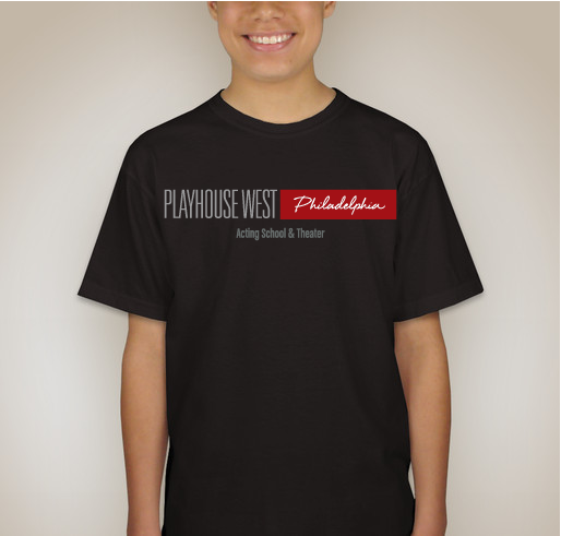 Playhouse West-Philadelphia Theater Fundraiser Fundraiser - unisex shirt design - back