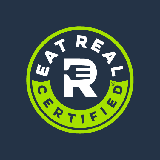 Eat REAL T-Shirts are here! shirt design - zoomed