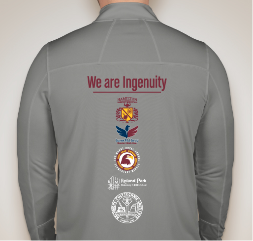 Ingenuity Project - MS Fundraiser - unisex shirt design - back