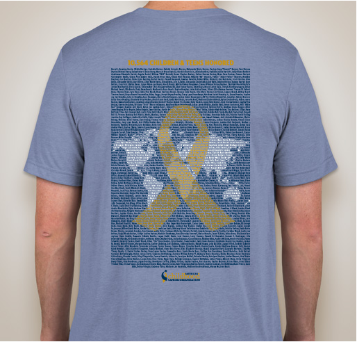 ACCO ICCD Shirt 1: Last Names #CalebsCrusaders-Boult Fundraiser - unisex shirt design - back