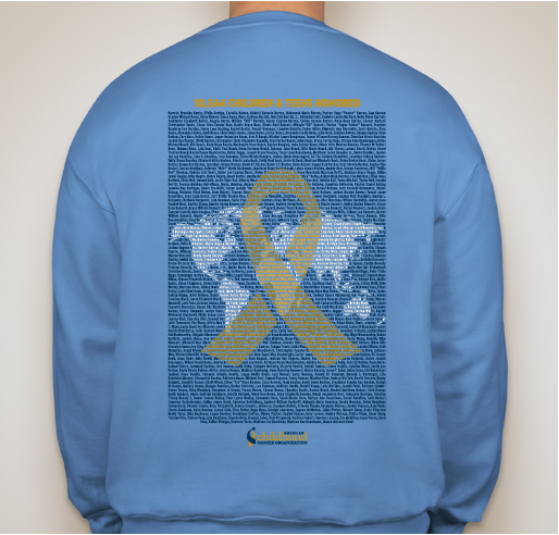 ACCO ICCD Shirt 4: Last Names Essey-Guerra Fundraiser - unisex shirt design - back