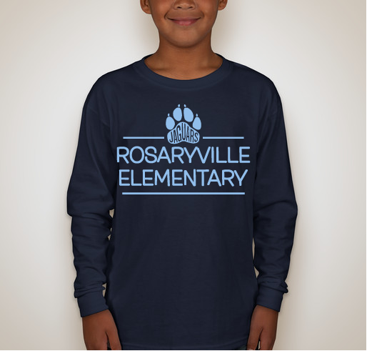 Rosaryville Elementary School Parent Teacher Organization Winter Fundraiser - LongSleeve Fundraiser - unisex shirt design - back