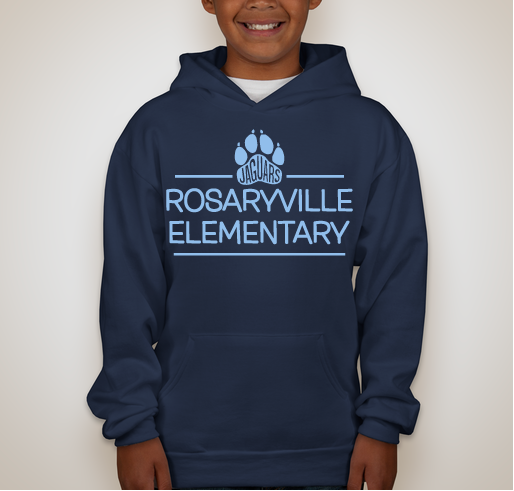 Rosaryville Elementary School Parent Teacher Organization Winter Fundraiser - Hoodie Fundraiser - unisex shirt design - back