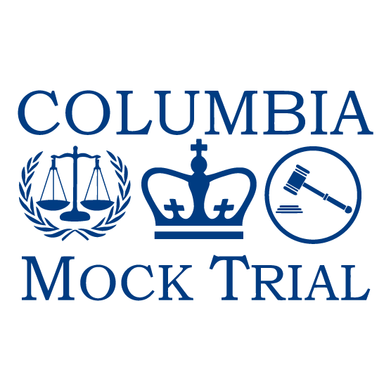 Columbia Mock Trial shirt design - zoomed