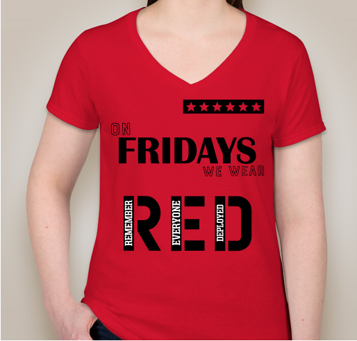 womens red friday shirts