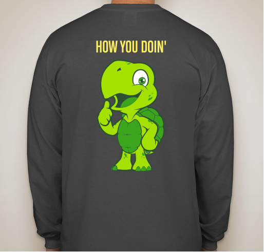 STS How You Doin' Fundraiser - unisex shirt design - back
