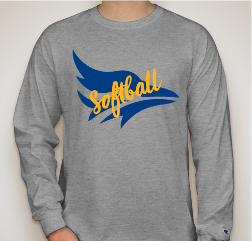Tabor College Softball (Long Sleeves) Fundraiser - unisex shirt design - front
