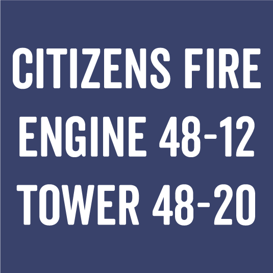 Citizens Fire Company #2 T-shirt Sale shirt design - zoomed