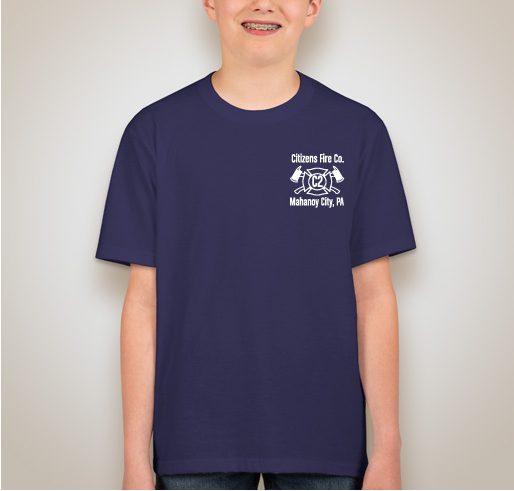 Citizens Fire Company #2 T-shirt Sale Fundraiser - unisex shirt design - front