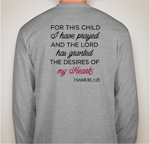 River's Prayer Warriors Fundraiser - unisex shirt design - back