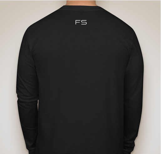 Falling Squares Limited Edition Shirts Fundraiser - unisex shirt design - back