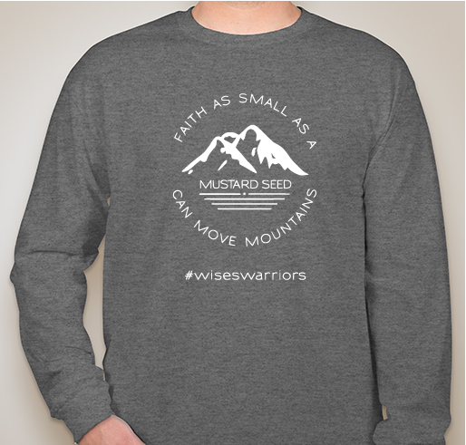 #wiseswarriors Fundraiser - unisex shirt design - front