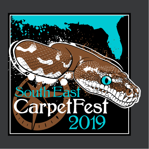 SouthEast CarpetFest 2019 shirt design - zoomed