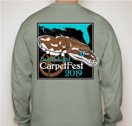SouthEast CarpetFest 2019 Fundraiser - unisex shirt design - back
