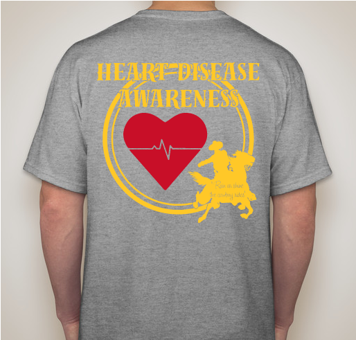 Jesse Bradley Fundraiser - unisex shirt design - back