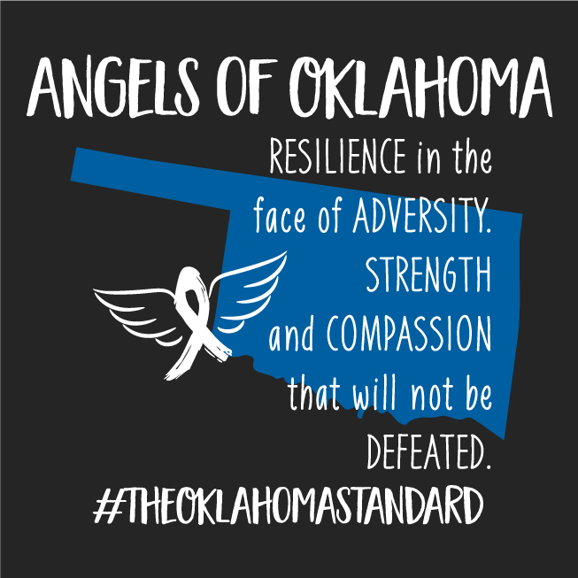 Angels of Oklahoma shirt design - zoomed